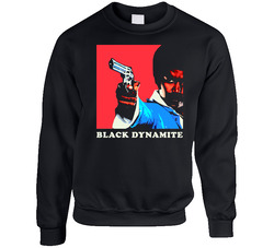 Black Dynamite Movie Black sweater Crewneck Sweatshirt