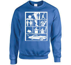 I Wish I Was A Little Bit Taller Skeelo Ski Rap sweater Crewneck Sweatshirt