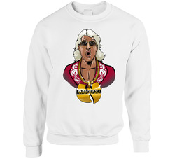 Ric Flair Wutang Chain Funny Wrestling Fan sweater Crewneck Sweatshirt