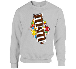 M & M's Favorite Candy Wrapper Halloween Group Costume sweater Crewneck Sweatshirt