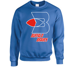 Buffalo Braves 70s Basketball Logo sweater Crewneck Sweatshirt