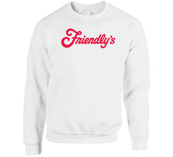Friendlys Ice Cream Logo sweater Crewneck Sweatshirt