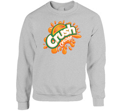 Crush Orange Soda Cool Halloween Costume sweater Crewneck Sweatshirt