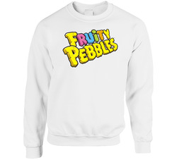 Fruity Pebbles Logo Greatest Cereal Of All Time Breakfast Fan Foodie sweater Crewneck Sweatshirt