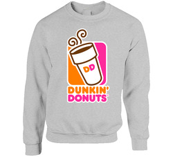 Dunkin Donuts Favorite Fast Food sweater Crewneck Sweatshirt