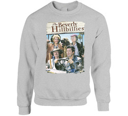 The Beverly Hillbillies 60s Tv Series Show Worn Look Vintage Unisex sweater Crewneck Sweatshirt