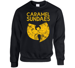 Caramel Sundaes Wu Tang Ice Cream Song Lyrics Fan sweater Crewneck Sweatshirt