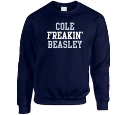 Cole Freakin' Beasley Dallas Football Player Cool Fan sweater Crewneck Sweatshirt