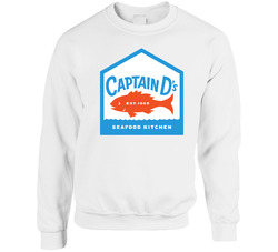 Captain D's Seafood Kitchen sweater Crewneck Sweatshirt