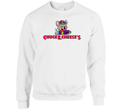 Chuck E. Cheeses Favourite Food sweater Crewneck Sweatshirt