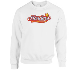 Hardee's American Favourite Food sweater Crewneck Sweatshirt