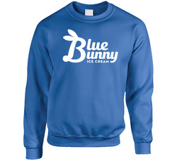 Blue Bunny Ice Cream Logo Cool sweater Crewneck Sweatshirt