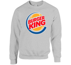 Burger King American Favorite Fast Food sweater Crewneck Sweatshirt