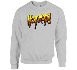 Rowdy Roddy Piper Hot Rod Wrestling Red Ringer sweater Crewneck Sweatshirt
