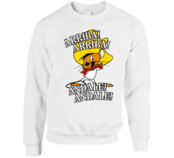 Speedy Gonzales Arriba Arriba Andale Retro Cartoon sweater Crewneck Sweatshirt