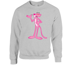 The Pink Panther Show Character Fan sweater Crewneck Sweatshirt