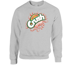 Orange Crush Pop Logo sweater Crewneck Sweatshirt