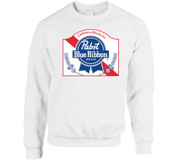 Pabst Blue Ribbon Beer 80s Retro sweater Crewneck Sweatshirt