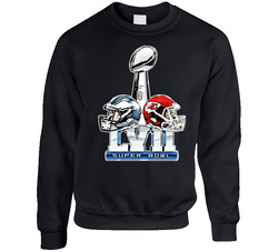 Super Bowl 57 Helmets sweater Crewneck Sweatshirt