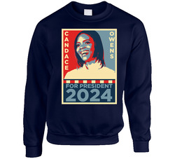 Candace Owens For President 2024 Election Hopeful Republican sweater Crewneck Sweatshirt