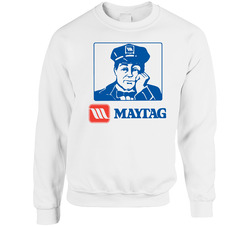 Maytag Repairman Appliance Repair Mascot sweater Crewneck Sweatshirt