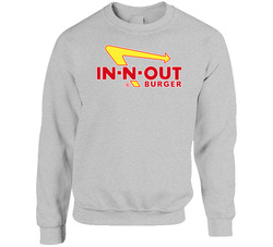 In N Out Burger Favorite Fast Food sweater Crewneck Sweatshirt