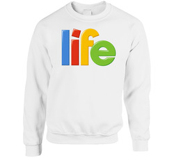 Life Logo Greatest Cereal Of All Time Breakfast Fan Foodie sweater Crewneck Sweatshirt