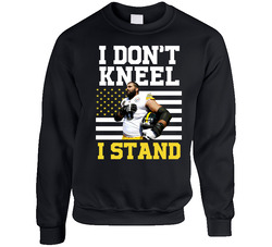 Dont Kneel I Stand Pittsburgh Football Alejandro Villanueva Usa Anthem sweater Crewneck Sweatshirt