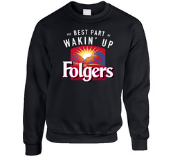 Folgers Coffee Drink Cool Fan sweater Crewneck Sweatshirt