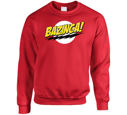 Bazinga Big Bang Theory Tv sweater Crewneck Sweatshirt