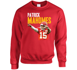 Patrick Mahomes Kansas City Kc Football Player Fan sweater Crewneck Sweatshirt