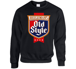 Heilemans Old Style Beer Cool Brewery Retro Brew Logo sweater Crewneck Sweatshirt