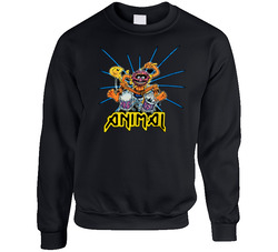 Animal Muppets Drummer Rock sweater Crewneck Sweatshirt