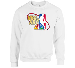 Nba On Nbc Retro Basketball Tv Intro Basketball Fan sweater Crewneck Sweatshirt