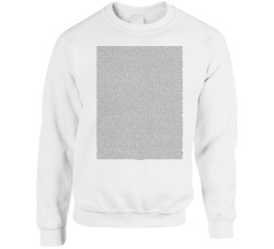 Entire Bee Movie Script sweater Crewneck Sweatshirt