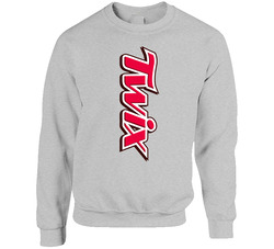 Twix Favorite Candy Wrapper Halloween Group Costume sweater Crewneck Sweatshirt