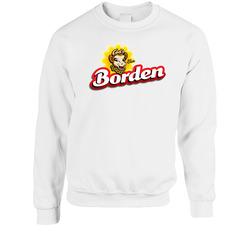 Elsie The Cow Borden Dairy Mascot sweater Crewneck Sweatshirt