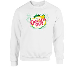 Canada Dry Ginger Ale Best Soda Of All Time Soft Drink Lovers sweater Crewneck Sweatshirt