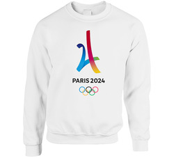 Paris 2024 Olympics 4 Logo sweater Crewneck Sweatshirt