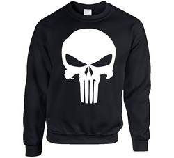 Punisher Skull Comic Book sweater Crewneck Sweatshirt