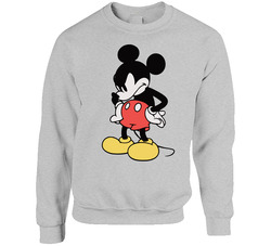 Mickey Mouse Sassy Angry sweater Crewneck Sweatshirt