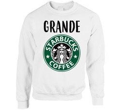 Starbucks Grande Drink Funny Halloween Group Costume sweater Crewneck Sweatshirt Starbucks Grande Drink Funny Halloween Group Costume sweater Crewneck Sweatshirt