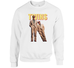 Twins Movie Arnold Schwarzenegger Danny Devito Favorite Movie Fan sweater Crewneck Sweatshirt