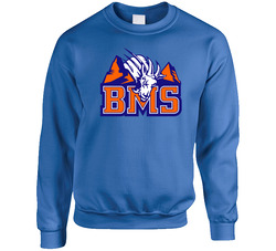 Bms Blue Mountain State Fictional University Tv Show Fan sweater Crewneck Sweatshirt