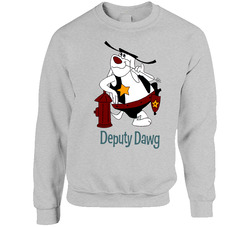 Deputy Dawg Hydrant Cartoon sweater Crewneck Sweatshirt