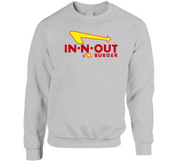 In N Out Burger Logo sweater Crewneck Sweatshirt