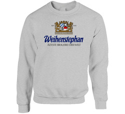Weihenstephan Cool Coat Of Arms Beer Brewery Logo sweater Crewneck Sweatshirt