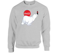Coca Cola Polar Bear sweater Crewneck Sweatshirt