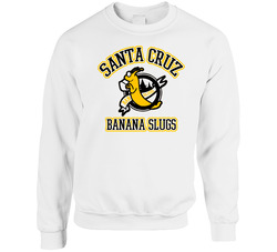 Pulp Fiction Banana Slugs Santa Cruz Movie sweater Crewneck Sweatshirt