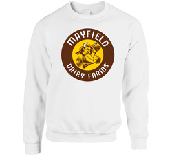 Mayfield Dairy Farms Ice Cream Snack Food Logo sweater Crewneck Sweatshirt